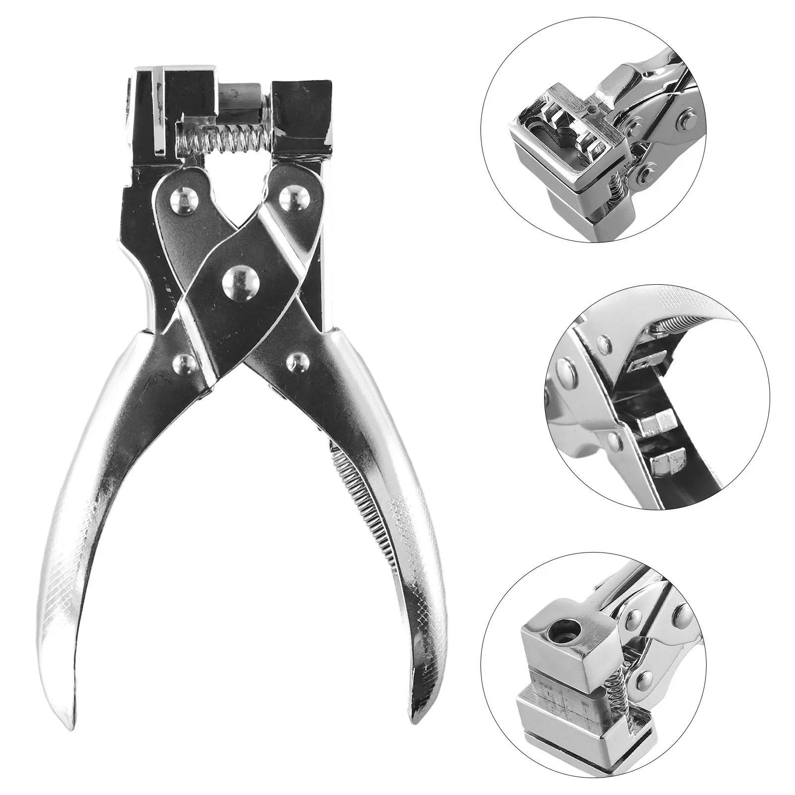 Metal for t Shape Hole Punch Ring Album Paper Cutter ID Card Slot Hole Puncher Scrapbooking DIY Office Binding Supplies Hand