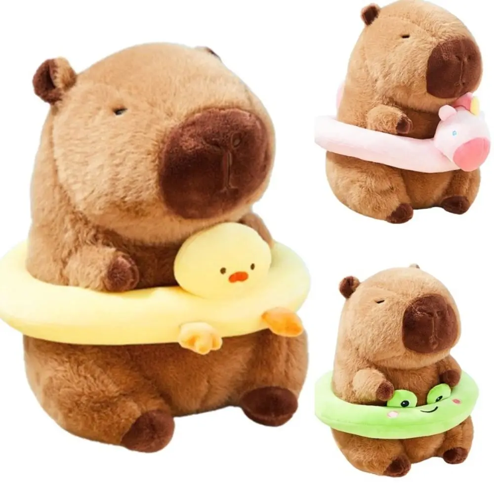 Peluche Capybara, mignon, doux, 30cm, pour cadeau d'anniversaire, Noël