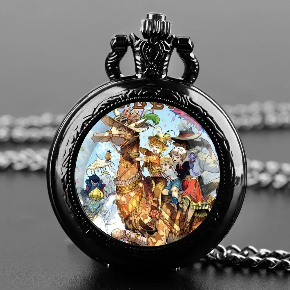 

Обещанные карманные часы Neverland со стеклянным куполом-женское ожерелье с подвеской, мужской хронограф, подарок другу