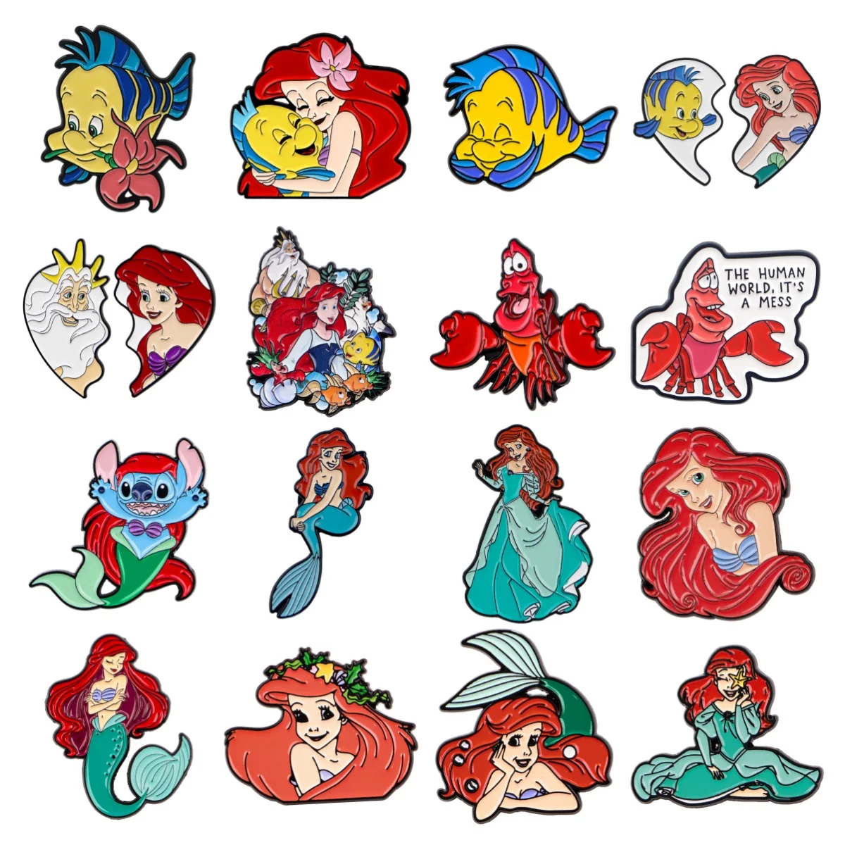 

1-5 шт./компл., классическая эмалированная булавка принцессы с героями мультфильмов, значки на рюкзаке, аксессуары для косплея, модные украшения, игрушки, подарки