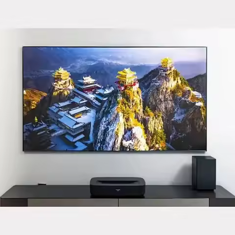 Discounted Laser Cinema Technology Hisense Laser TV 80 Inch Starlight S1 Dolby Sound 4K Immersive Watching High Speed Gaming