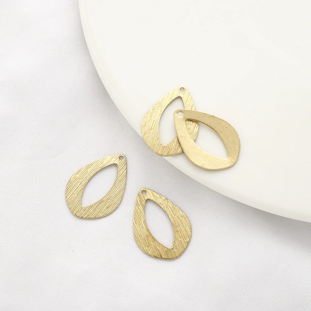 20 قطعة الخام النحاس محكم دمعة قطع الحصان العين Charms قلادة Diy بها بنفسك بوهو أقراط قلادة سوار صنع المجوهرات