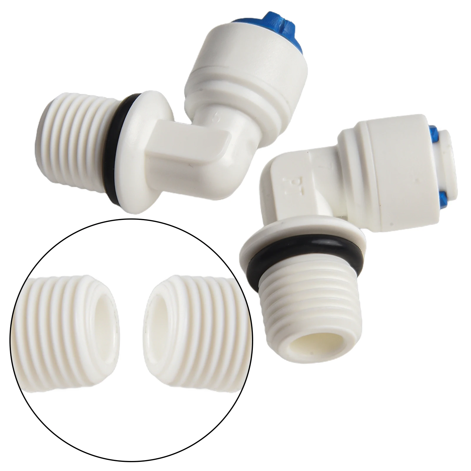 1/4" Tube Fitting Quick Connect Fitting High-Quality Plastic Quick Installation Wide Compatibility RO System Installation