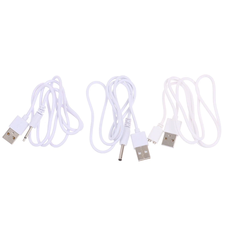 1Pc Replacement DC Charging Cable 2.5mm USB Adapter Cord Fast Charging Cord New For Most Wand Massager