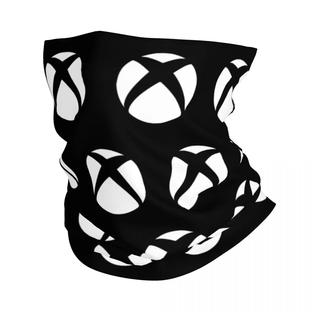 Custom Classic Xboxs Logo Winter Headband Neck Warmer Men Women Hiking Camping Tube Scarf Game Gamer Gifts Face Bandana Gaiter