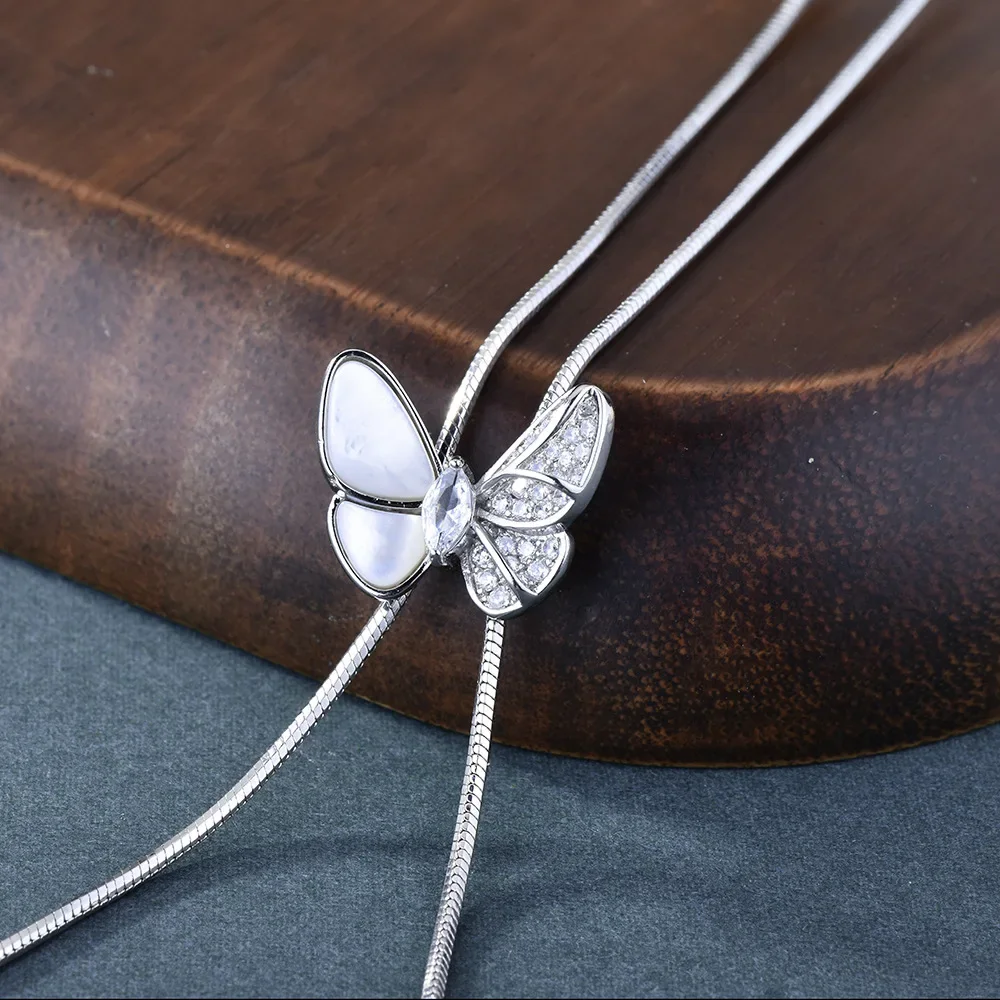 

Long knitted sweater chain, light luxury and high-end style necklace, fashionable clothing necklace