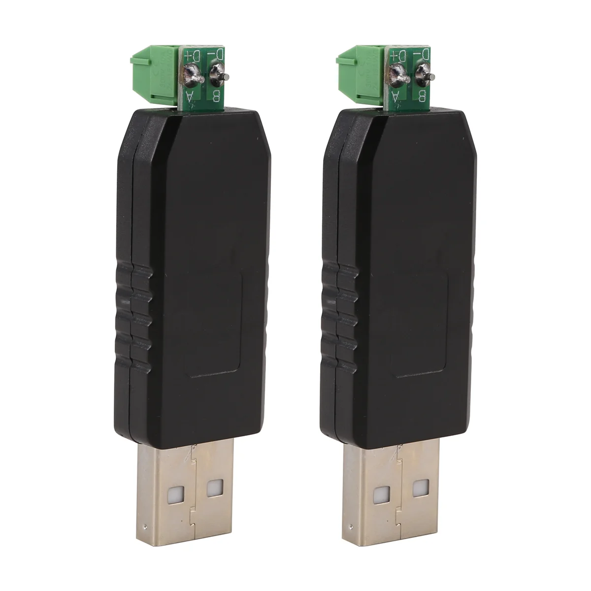 2x PC USB para RS485 RS-485 conversor de interface adaptador serial compatível + PLC DY