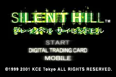 32bit game card : Play Novel - Silent Hill ( ALL Region!! English translation!! )