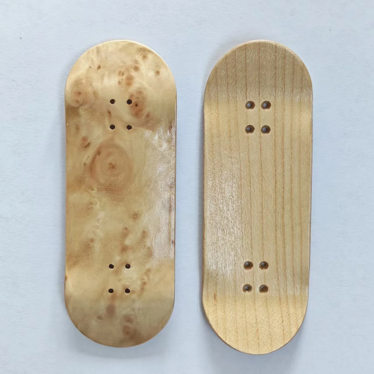 Niedriges konkaves Griffbrettdeck, 97 x 34 mm, professionelles handgefertigtes kanadisches Ahornbrett für Finger-Skateboard – Detail 5