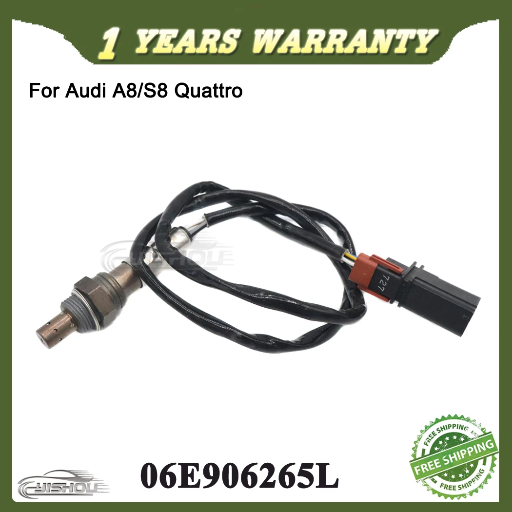 

Новый 06E906265L автомобильный датчик кислорода O2 лямбда AIR FUEL RATIO SENSOR для AUDI A8 S8 Quattro 2.8 3.2 2005 2006 2007 2008 2009 2010