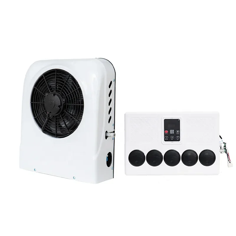 12V 24V Battery powered truck cab sleeper parking air conditioner