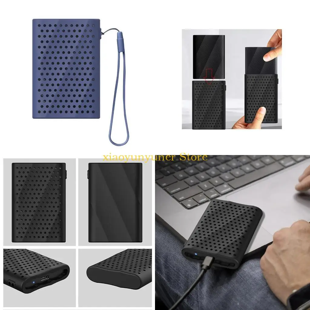 

P9JB Ultras Thin and Shockproof Cover Silicone Case for T9 SSD Ensure Data Security with Confidence Shockproof, Anti-Scratch