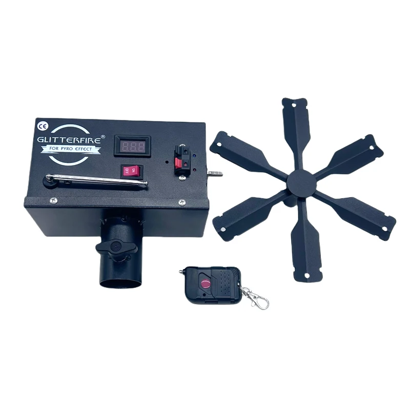 Single wheel rotating cold spark fountain stage effect machine for wedding