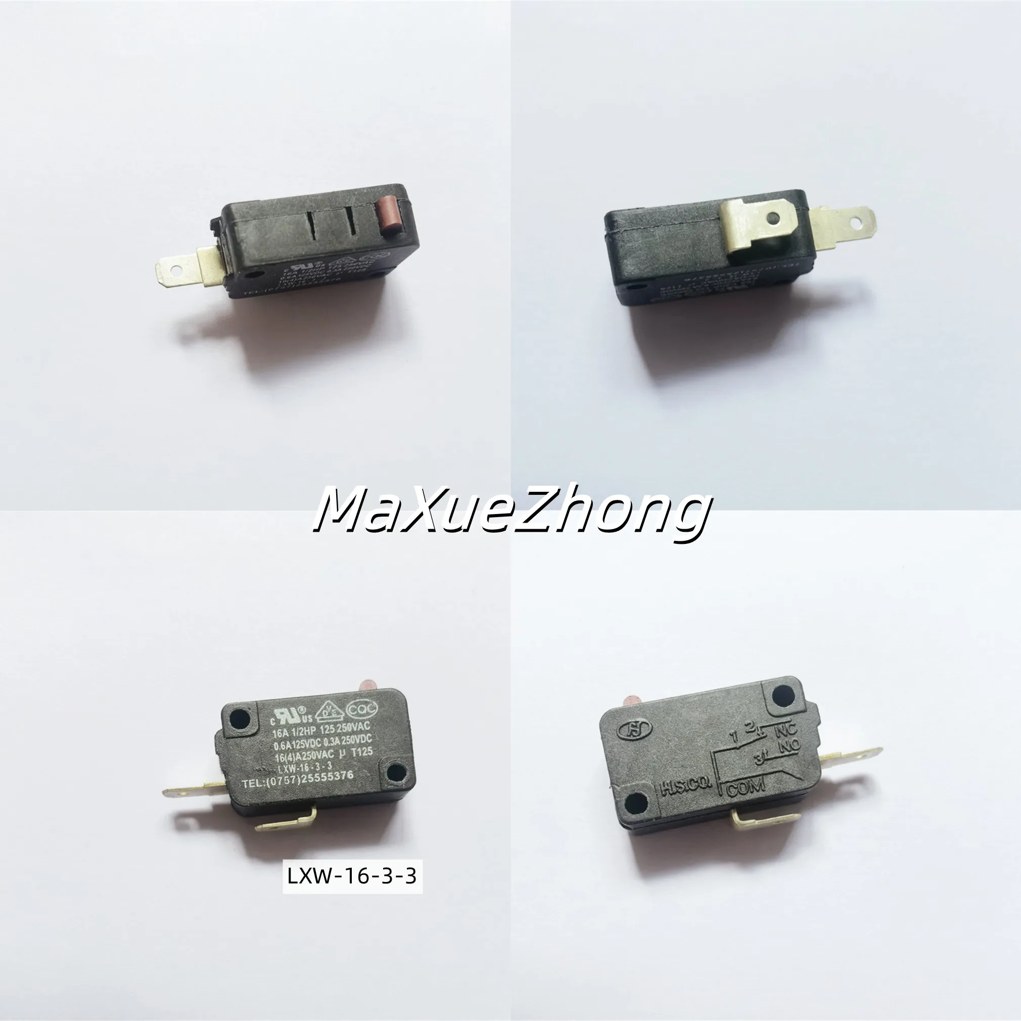 Original new 100% 2pin micro switch 16[3]A250V SZM-V16-FA-62 normally closed LXW-16-3-3 normally open