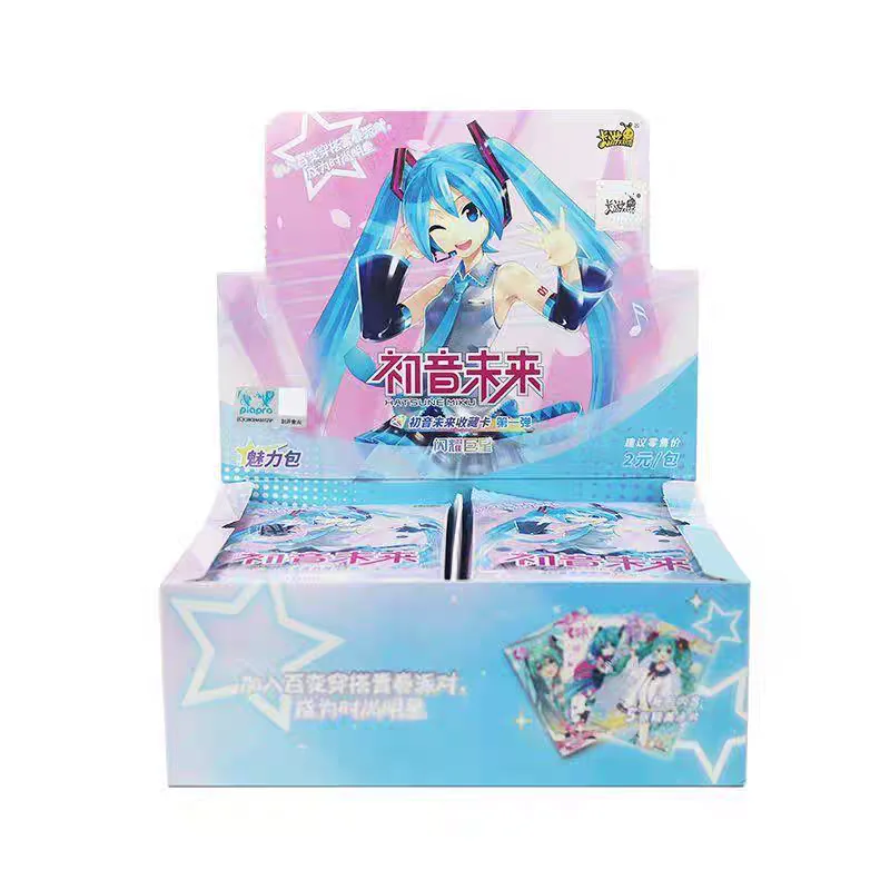 

Коллекционная карточка KAYOU Hatsune Miku: Сияющая звезда, серия Charm Bag, для юношеских вечеринок и шоу, подарок для мальчиков и девочек