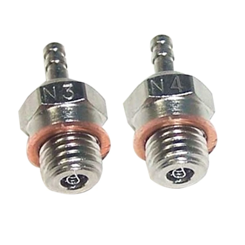 N4 Hot Glow Plug Spark for HSP 70117 1/10 1/8 RC Buggy Truck Vertex SH Nitro Engine Parts image 6