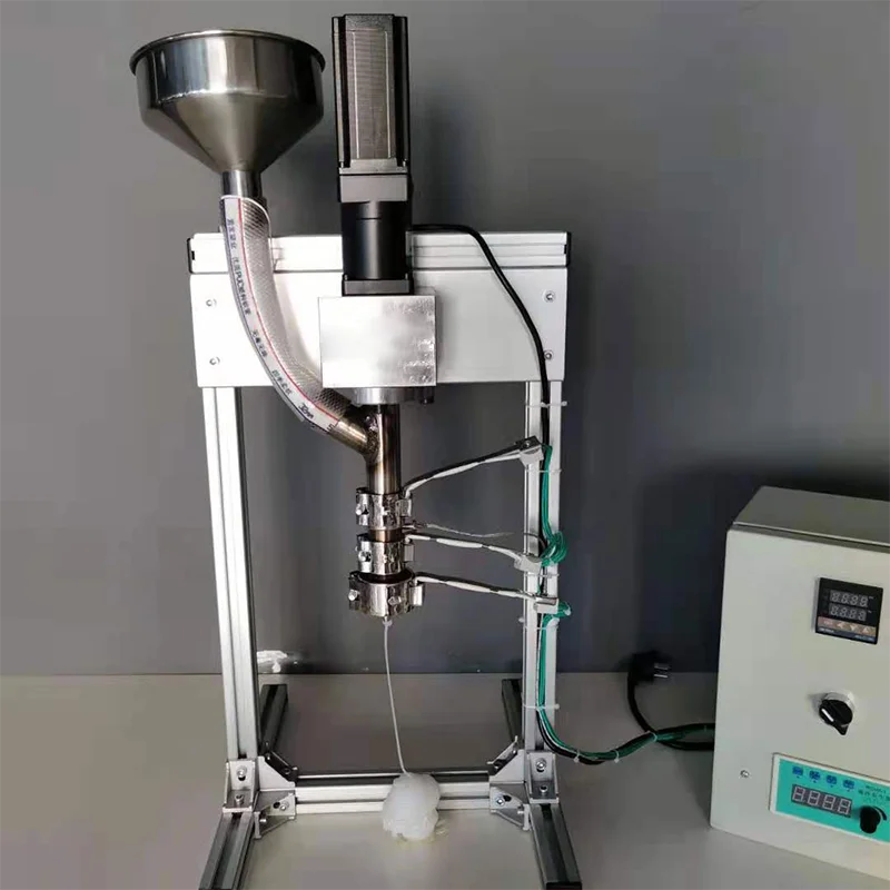 J15 Vertikale Desktop Kleine Extruder Labor Kunststoff Vertikale Extrusion Ausrüstung Einzelne Schraube Instrument