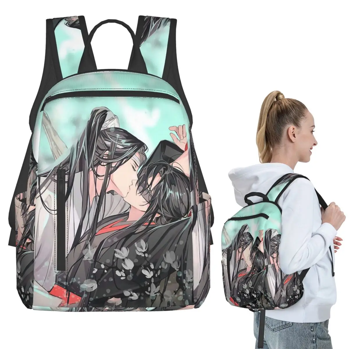 Mo Dao Zu Shi The Grandmaster Of Demonic Cultivation Backpack BookBag Children School Bag Laptop Shoulder Bags Boys Girls