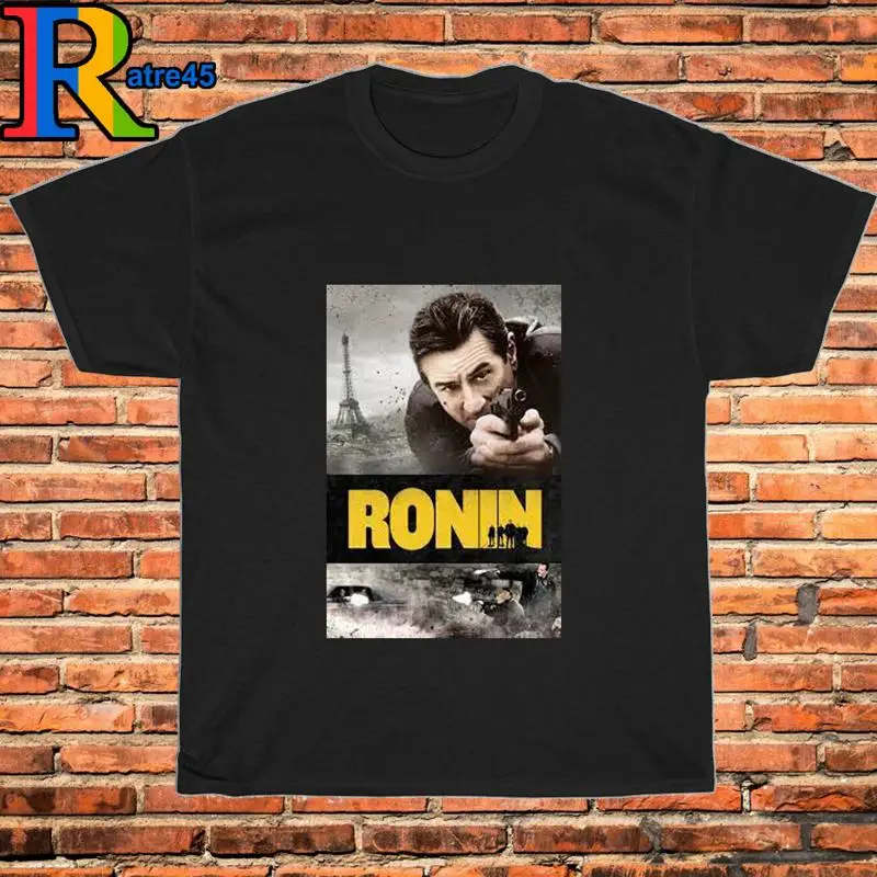 

Новая футболка с логотипом Ronin Movie, черная, серая, белая, темно-синяя, размер S 3XL