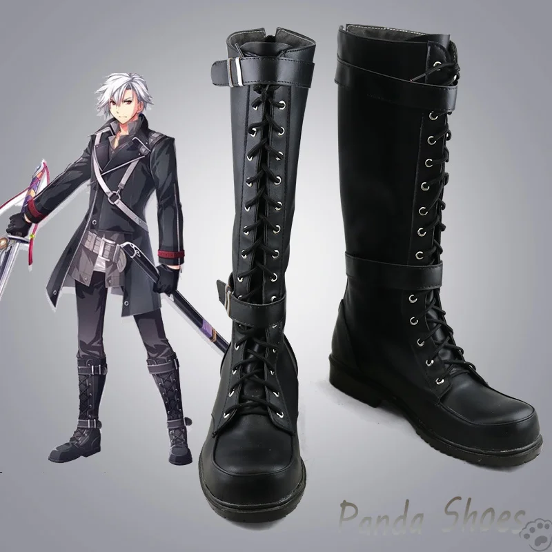 Game Eiyuu Densetsu Sen no Kiseki Rean Cosplay Shoes Anime Game Cos Comic Cosplay Costume Prop Shoes for Con Halloween Party