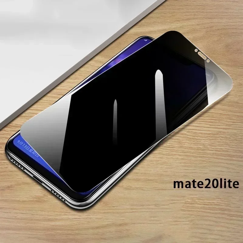 2Pcs 2.5D Anti-spy Privacy Tempered Glass For Huawei Mate 20 X Mate20 Mate 20X 30 Lite Screen Protector For Huawei P40 Lite E