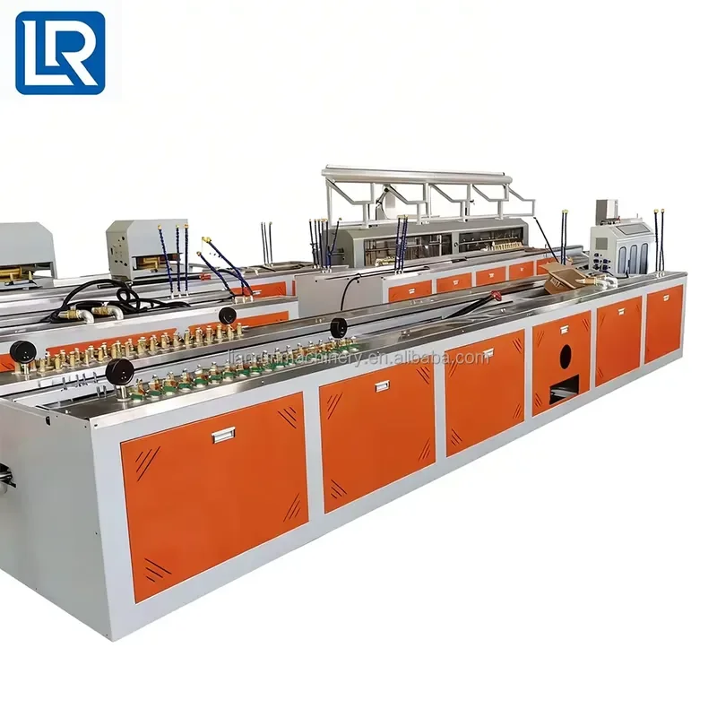 2026 CE wpc floor panel board window frame making machine wood composite pvc profile production line