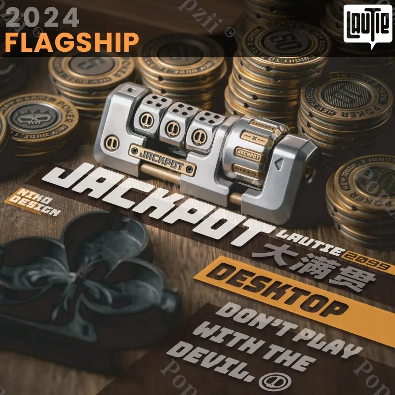 LAUTIE Jackpot 2.0 ensemble de bureau série 2099 ornement de Table adultes soulagement du Stress jouet Fidgeting jouets Fidget Spinner bout des doigts gyroscope