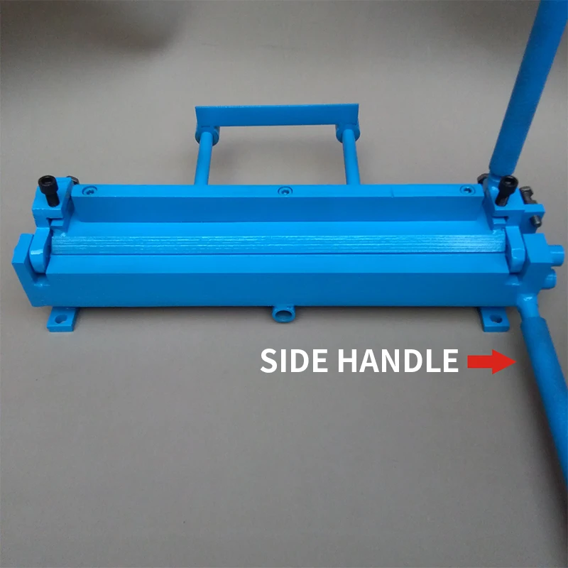 Manual Sheet Metal Iron Aluminum Copper Plate Bending Machine Small Manual Iron Plate Bender Folding Machine 0.1-2MM,210MM