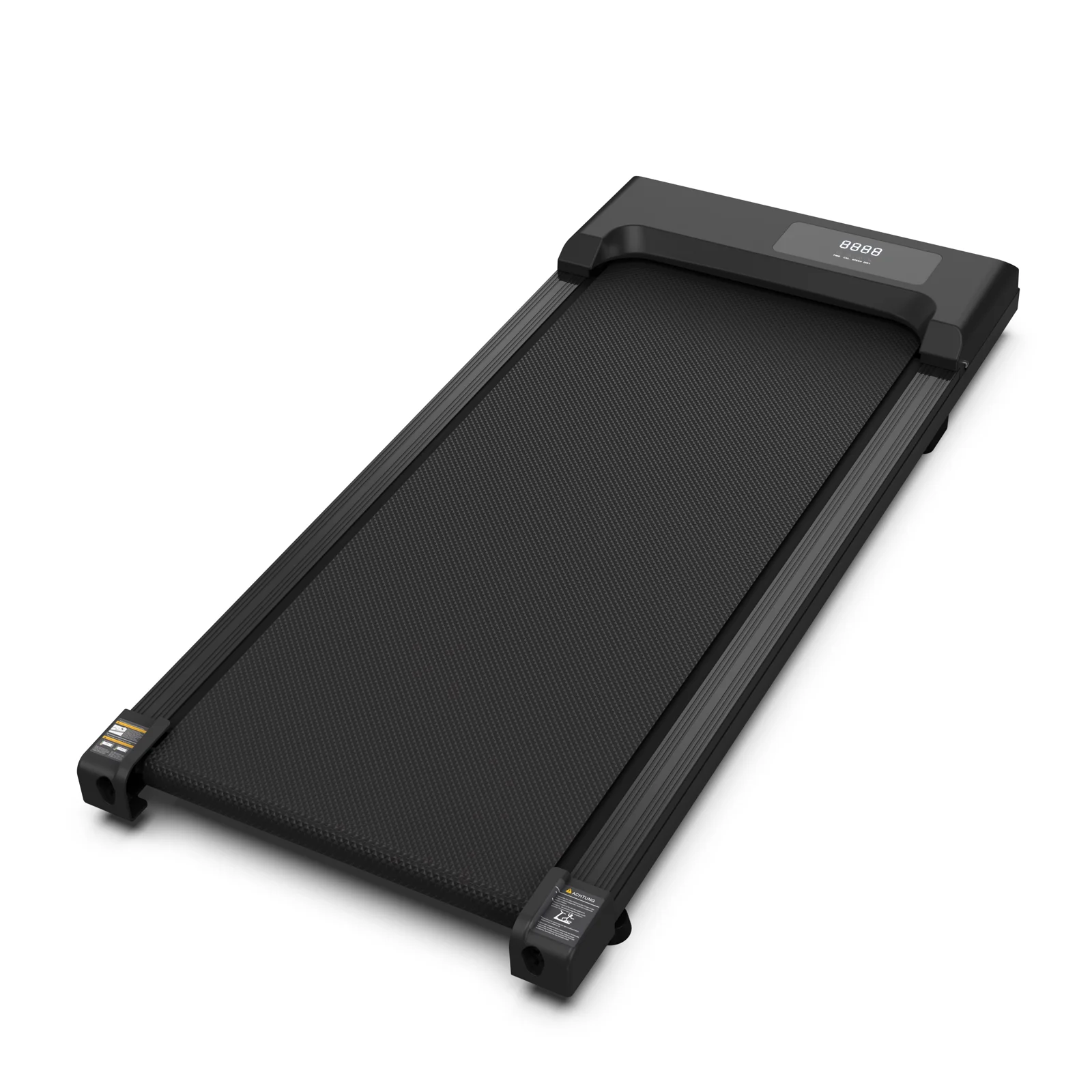 Tapis roulant pliable SOMIRO 1-6 km/h avec 12 programmes, télécommande, écran LED, machine de fitness pliable et silencieuse pour la maison