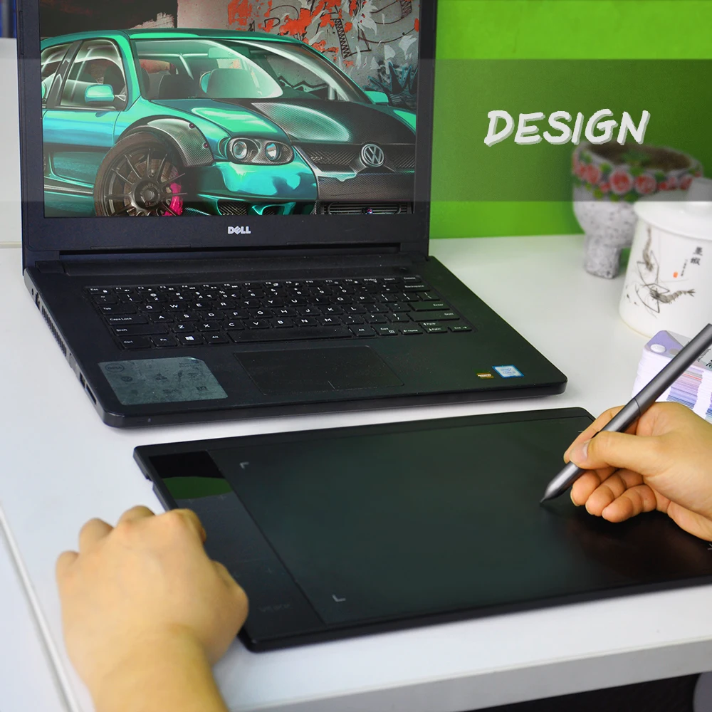 Графический планшет для рисования VEIKK A30, цифровая доска для рисования 10x6 дюймов