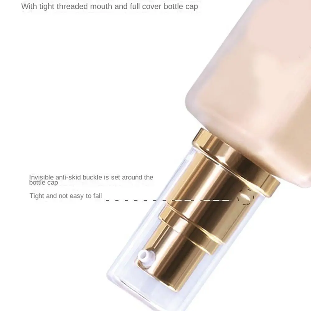 20mm Caliber Accessories Transparent Cap Lotion Pump Makeup Pump Press Pump Head Liquid Foundation Pump Cosmetics Tools