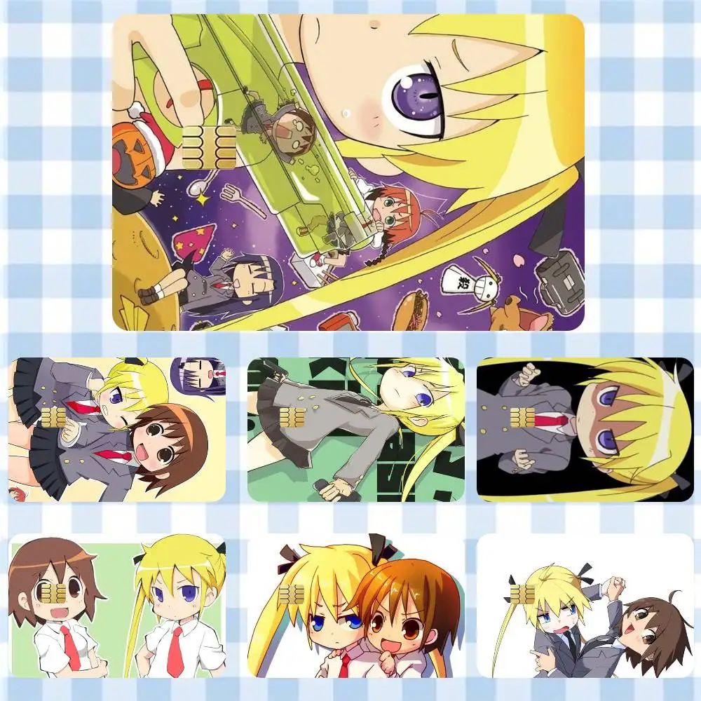 

Kill Me Baby Anime Sticker Film Tape Skin for Credit Card Debit Card Cartoon Waterproof Stickers