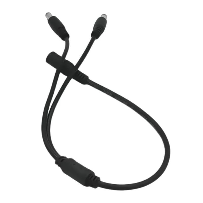 40cm Long DC5521 Extension Cord 5.5x2.1mm Female to Male Connector Splitter Wire 77JC