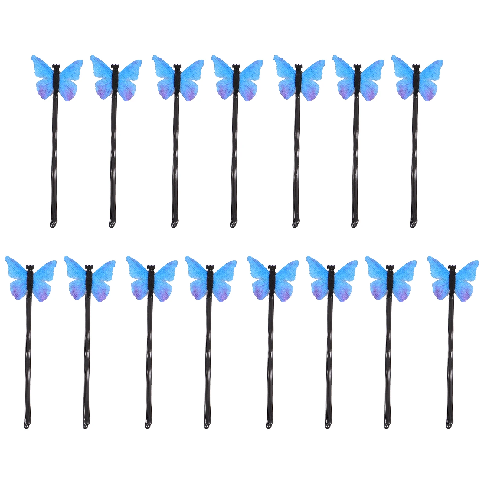 

15PCS U Shaped Butterfly Hair Clips Metal Accessories Durable Material DIY Hairstyle Casual Parties Celebrations Gifts