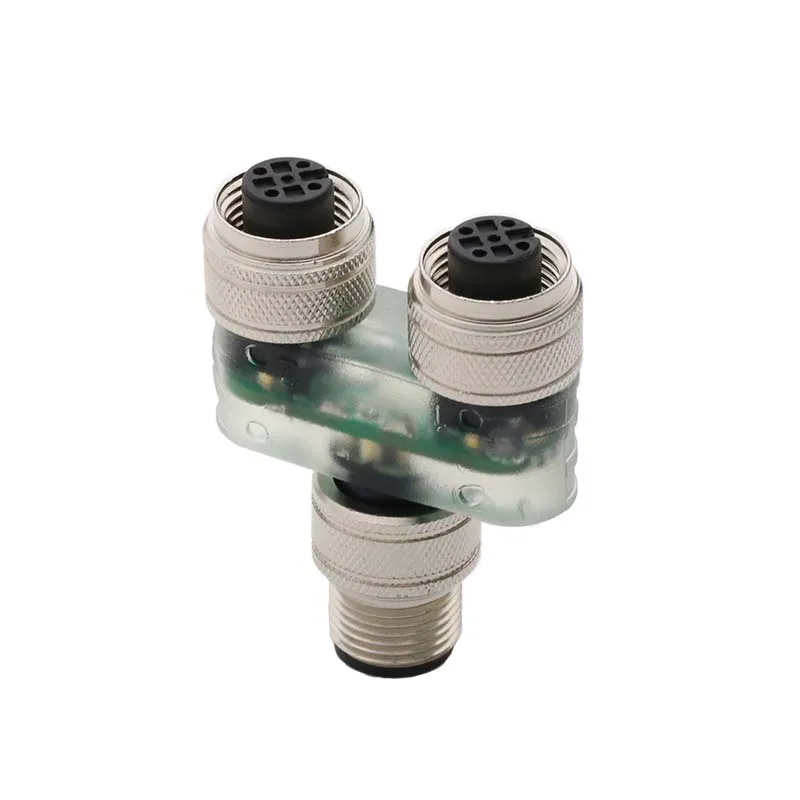 Led T Type Waterproof Connector Ip67 Waterproof Connector Lowest Price Good Quality