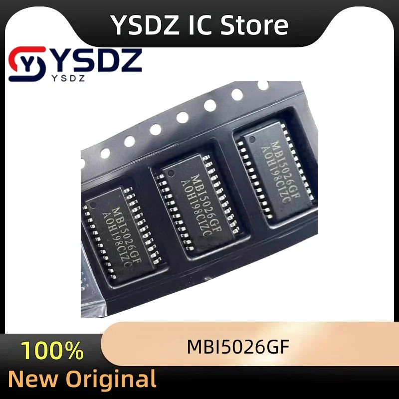 (10pcs-100pcs) 100% New original MBI5026GF MBI5026 SOP24 Chipset 8 sold