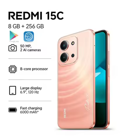 2026 new REDMI 15C Global Edition Redmi 15C 5G 8+2...