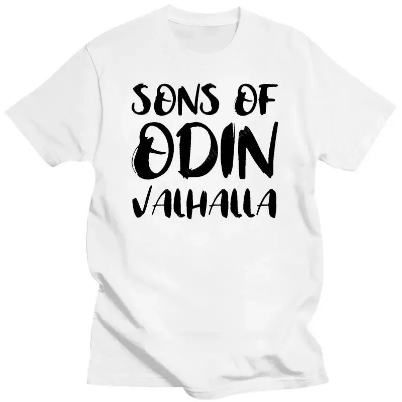 printed new SONS OF ODIN VALHALLA tee shirt and women gents Leisure men's t-shirts size S-5xl fashion cotton Cute Pop Top Tee