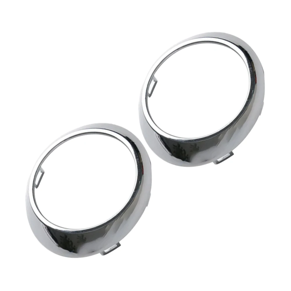 1Pair Chrome Front Fog Light Cover Fog Lamp Bezel Trim Ring For Mercedes Benz W251 R320 2006 2007 2008 2009 2010 2518850374