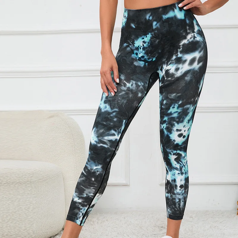 

Fitness Women Sport Seamless Leggings High Waist Elastic Solid Yoga Leggings Gym Jogging Quick Dry Push Up Slim Pants Female