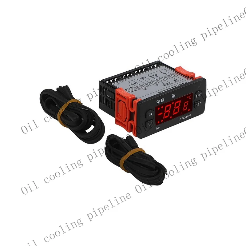 A+ Digital Temperature Controller Accuracy ±0.5°C Input 2 Sensors Material ABS