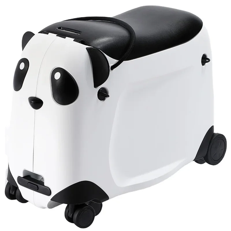 21 inch trolly bags travel trolley cute panda ride on kids luggage