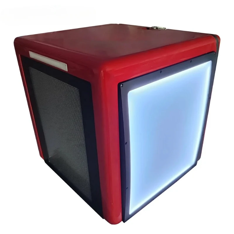 Pubblicità LED Display pannello schermo segnaletica digitale e scatola di consegna per scatole posteriori moto