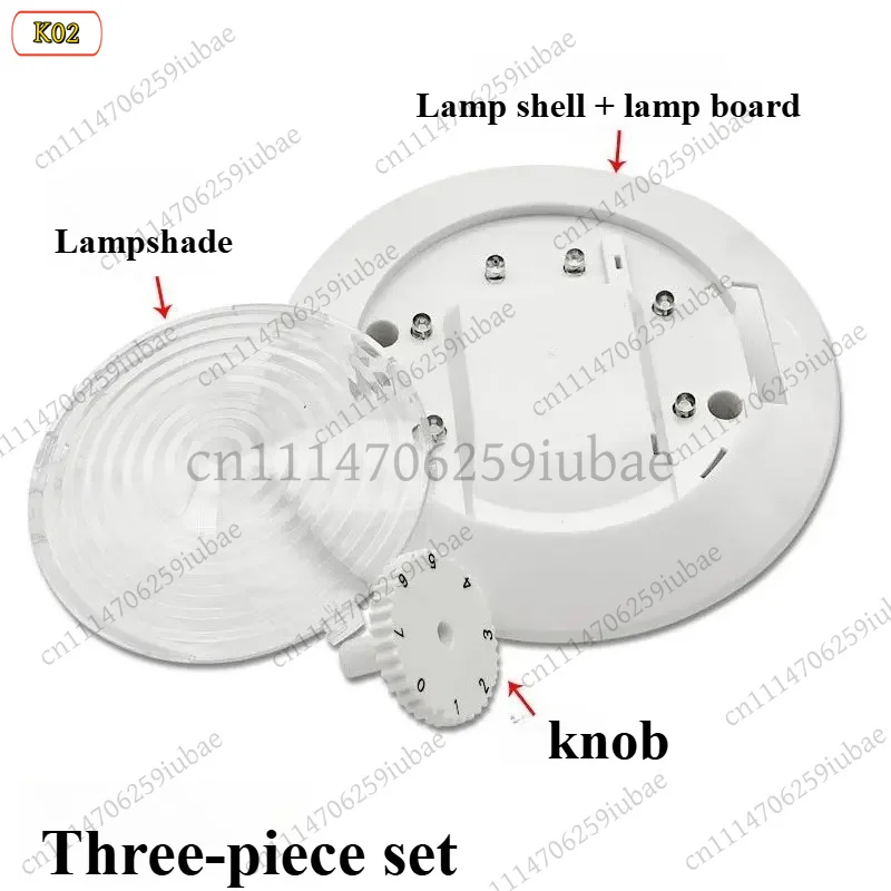 FC_ LED Light Bulb for Refrigerator, Round Lamp Replacement Accessories Compatible with Hisense Rongsheng Haier Fridges
