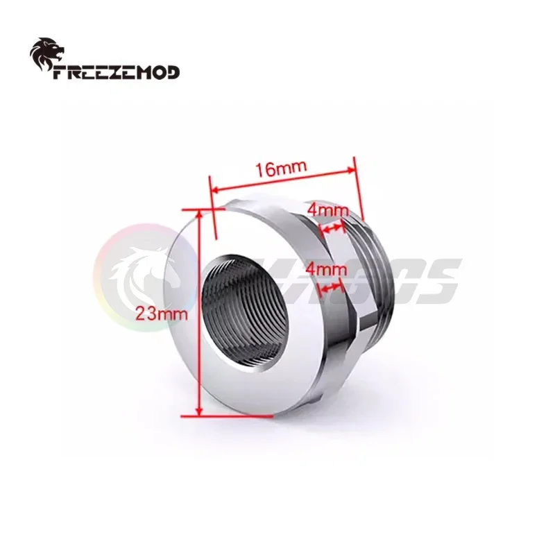 Water Cooling Injection Fitting, Pass-through Plate Type Top Liquid Injected Joint Hexagonal Nut,HCBJT-V2