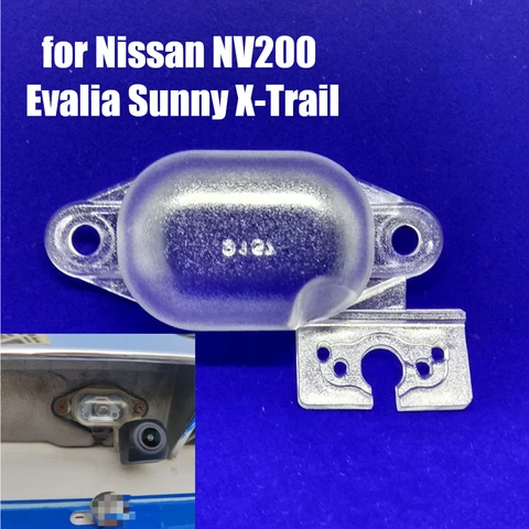 Для Nissan NV200 Evalia Sunny X-Trail Sentra Serena Vanette автомобильный кронштейн для камеры заднего вида, корпус освещения номерного знака