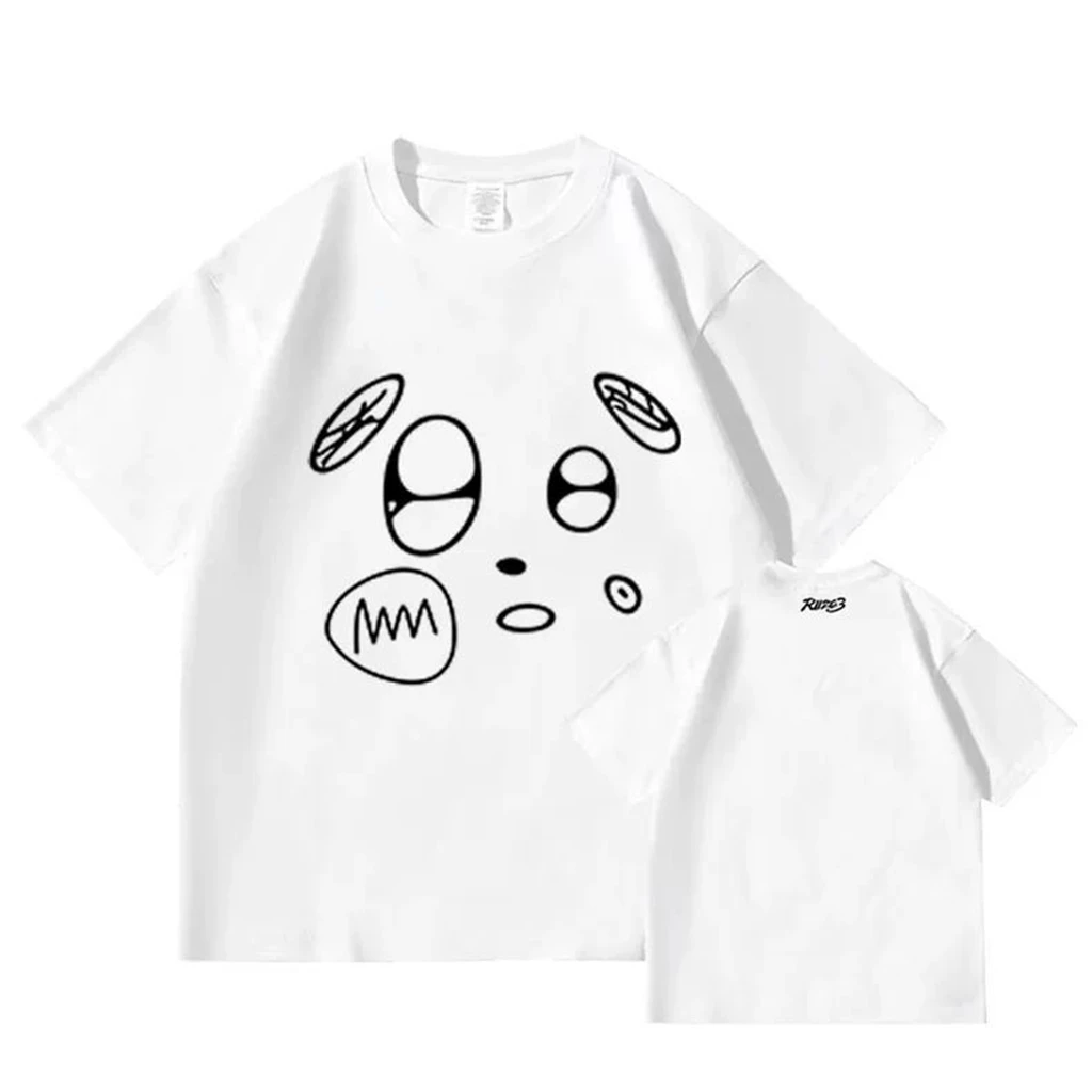 Men Sport T-shirt STAR SAME Casual Shirt Short Sleeve Top NCTWISH hand-drawn print In Your DreamTShirt Men LOOSE Rashgard