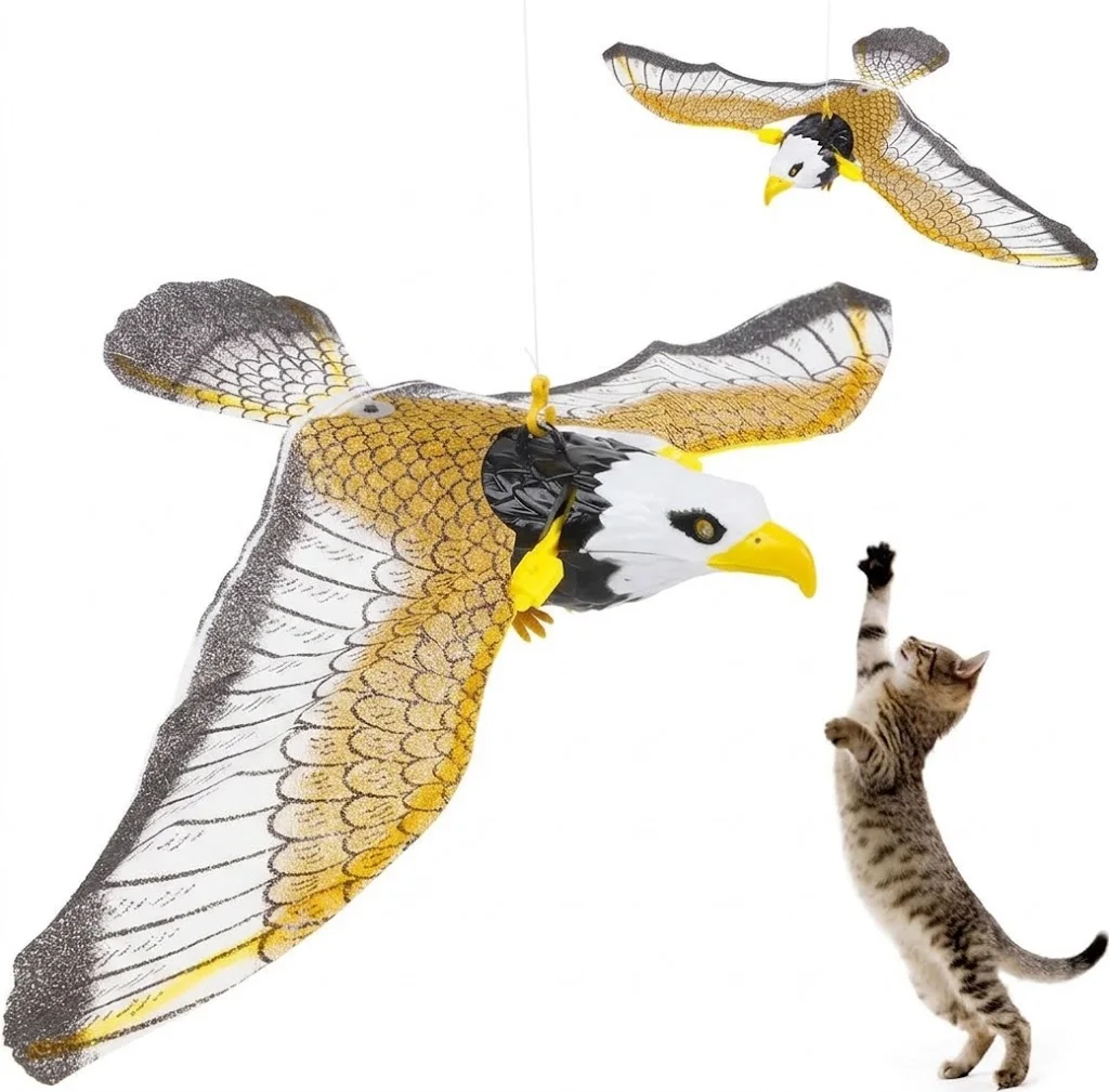 1Pcs Plants Bird Repellent Hanging Eagle Flying Owl Scarecrow Decoy Pest Control Hunting Protection Repellent for Garden Yard