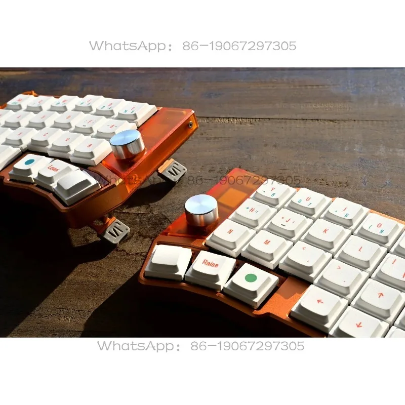True wireless dual-mode split keyboard, the first choice for in-line split players