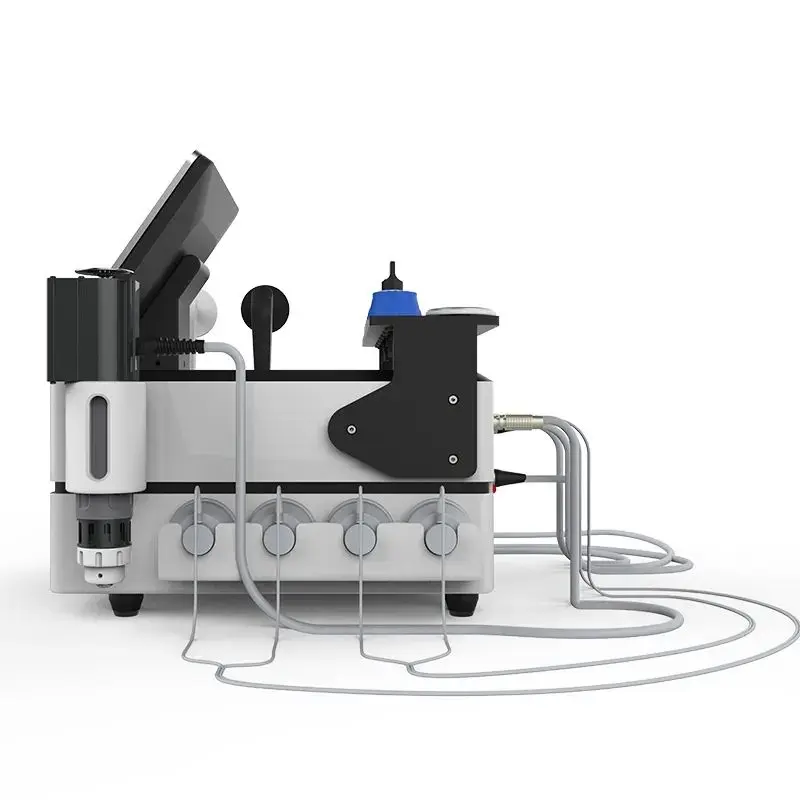 Nova transferência de energia capacitiva e resistiva inteligente de onda tecar/ems combina onda de choque 3 em 1 máquina de fisioterapia